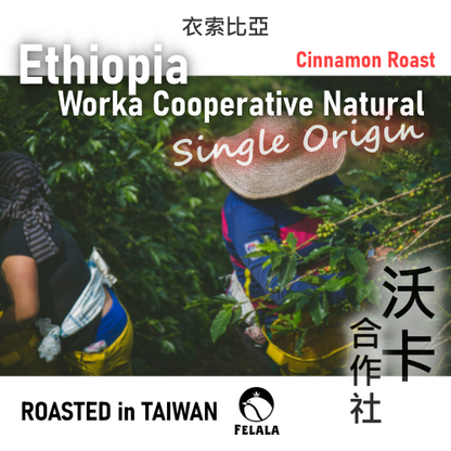 衣索比亞 耶加雪菲 沃卡合作社 日曬 Grade 1 精品咖啡豆